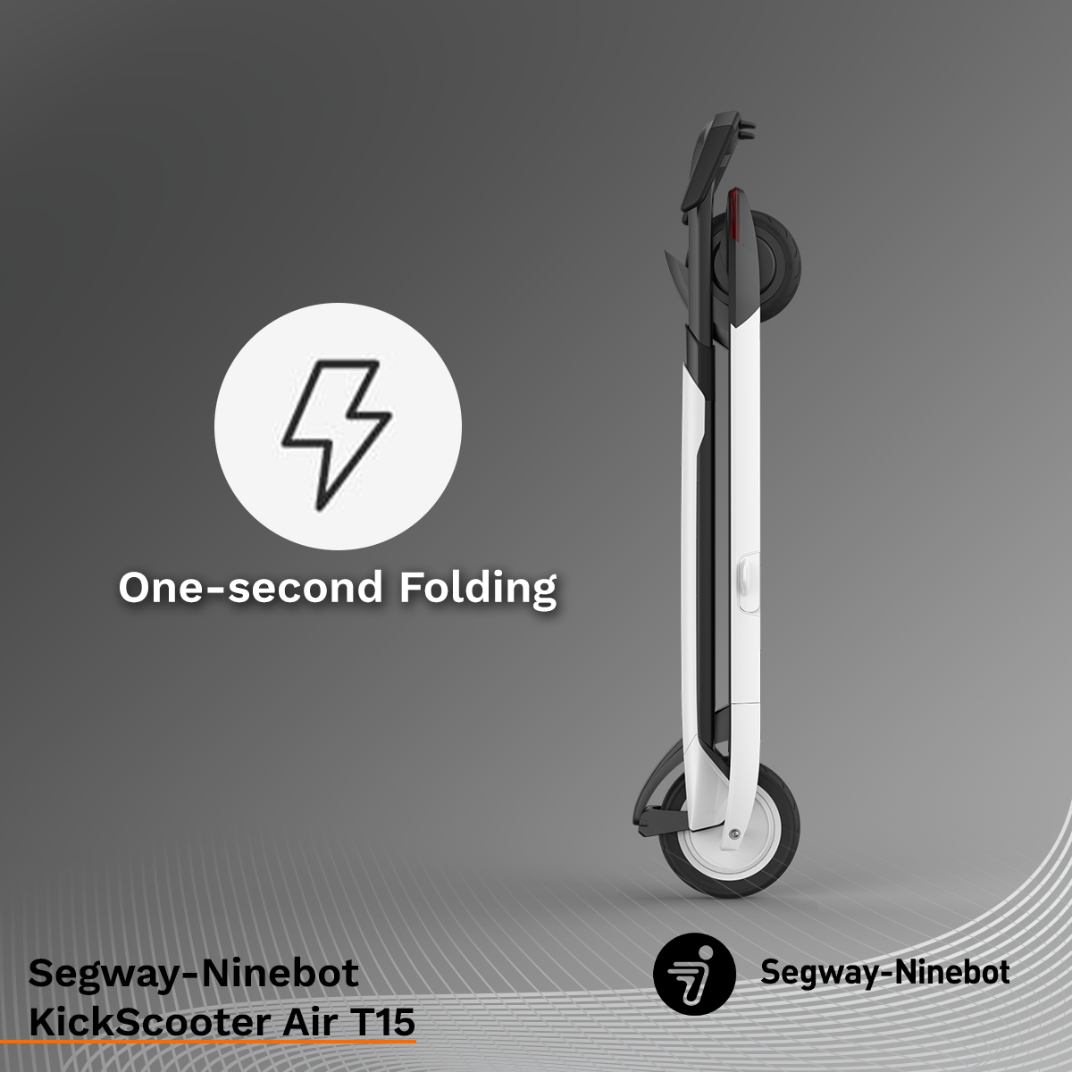 OPEN BOX- Segway-Ninebot Kickscooter Air T15