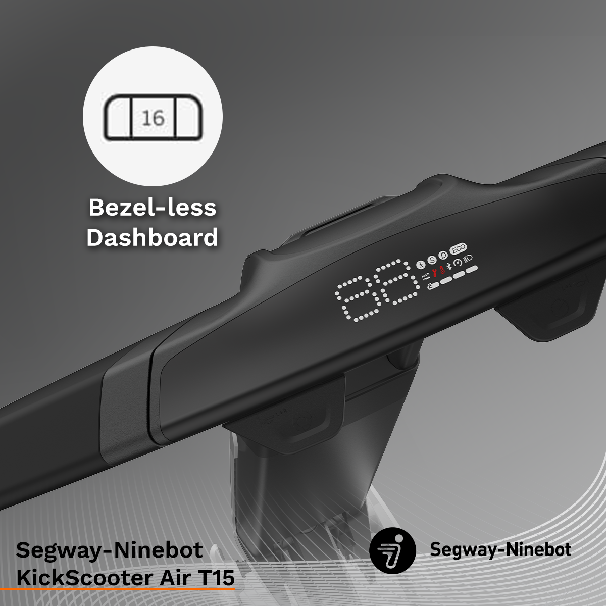 OPEN BOX- Segway-Ninebot Kickscooter Air T15