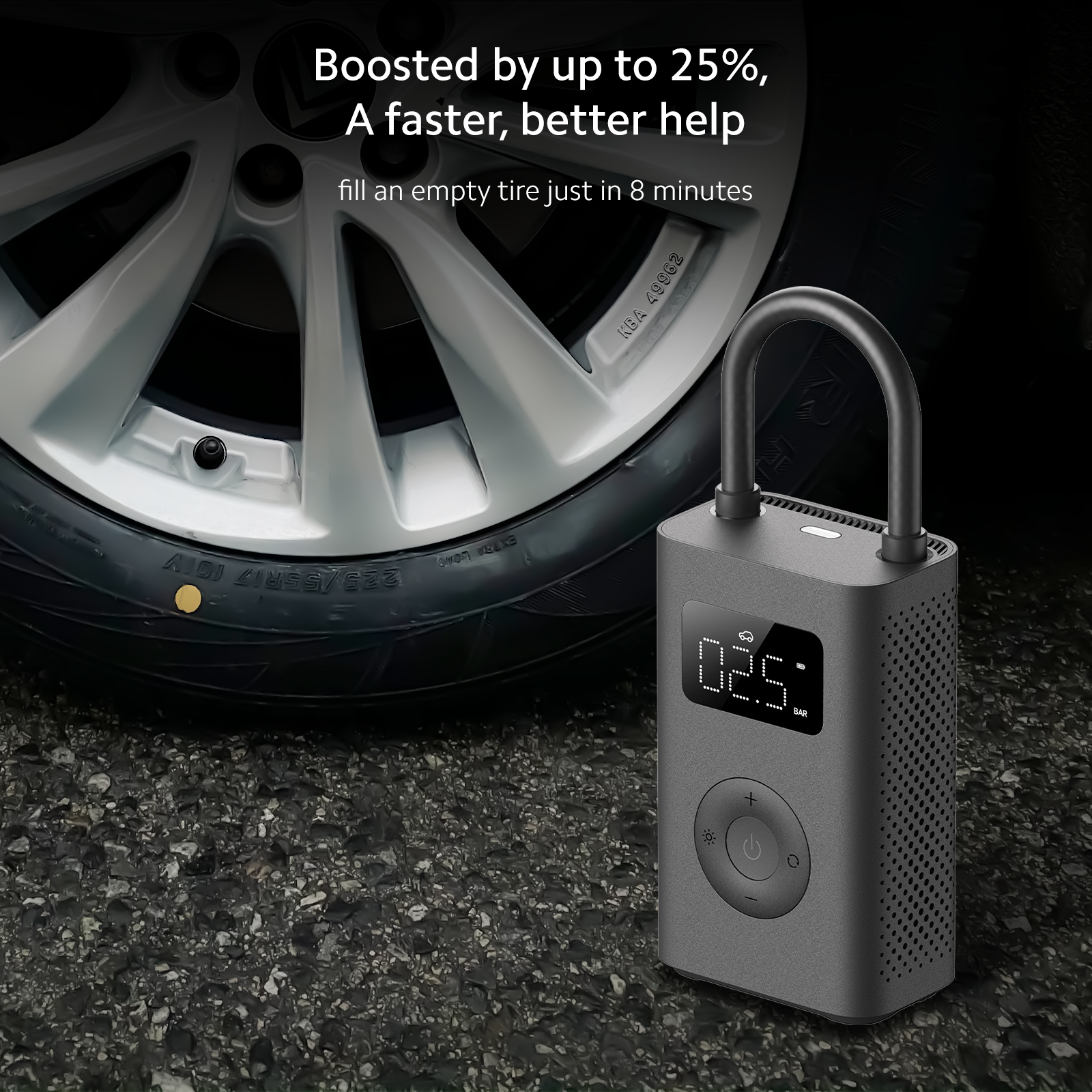 Xiaomi Portable Electric Air Pump Air Compressor 2