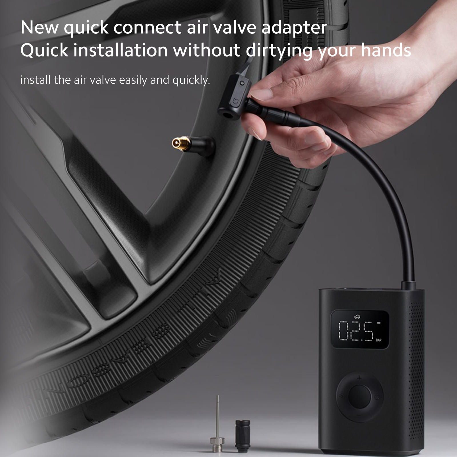 Xiaomi Portable Electric Air Pump Air Compressor 2