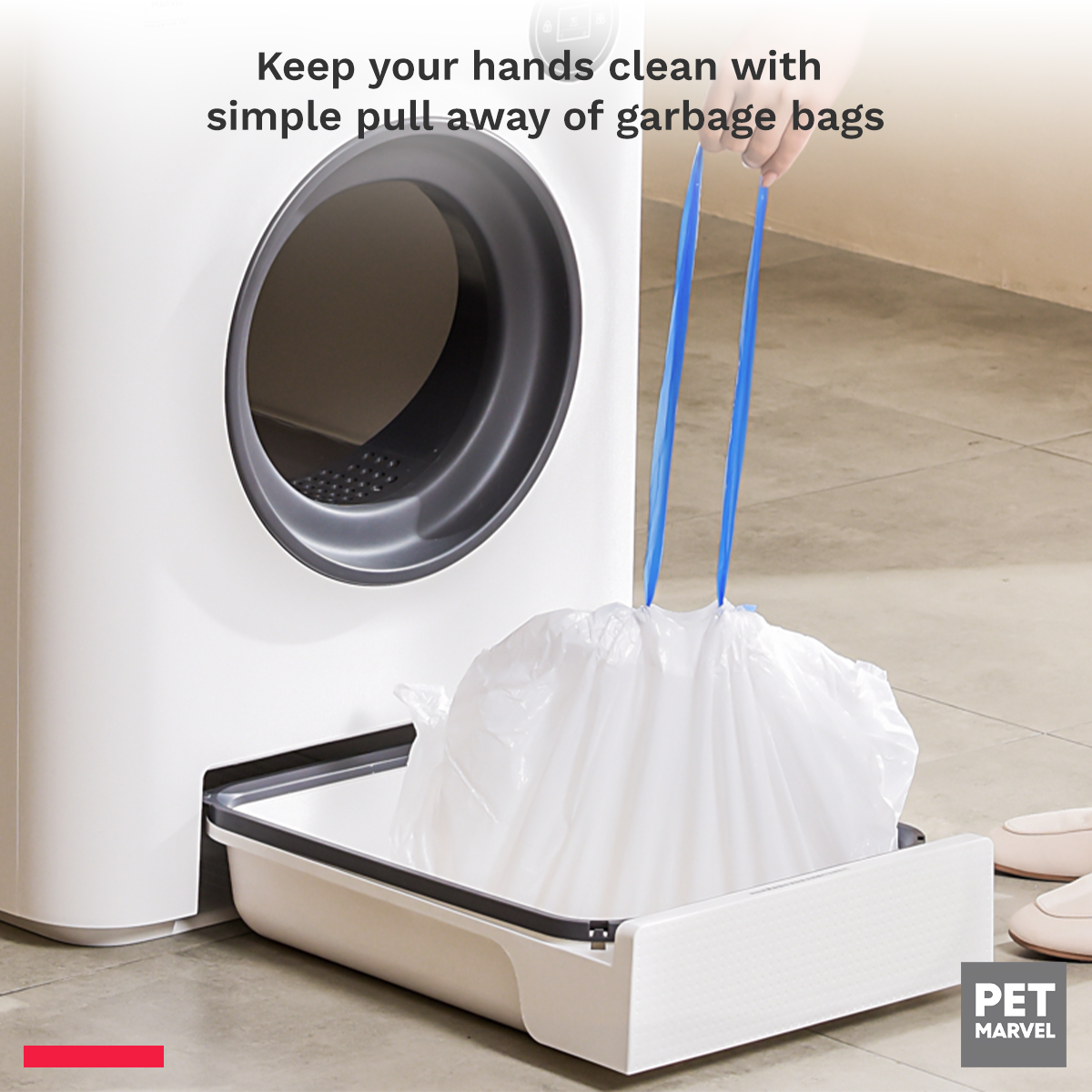 Pet Marvel Cat Waste Bags 60Pcs