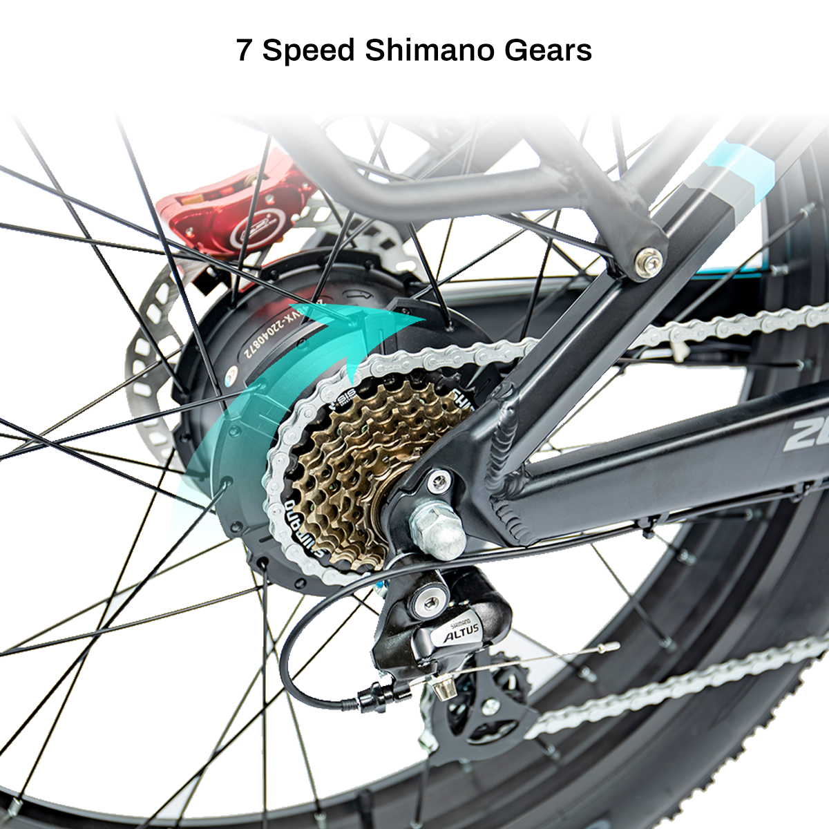 Daxys Ox E-Mountain Bike 26''