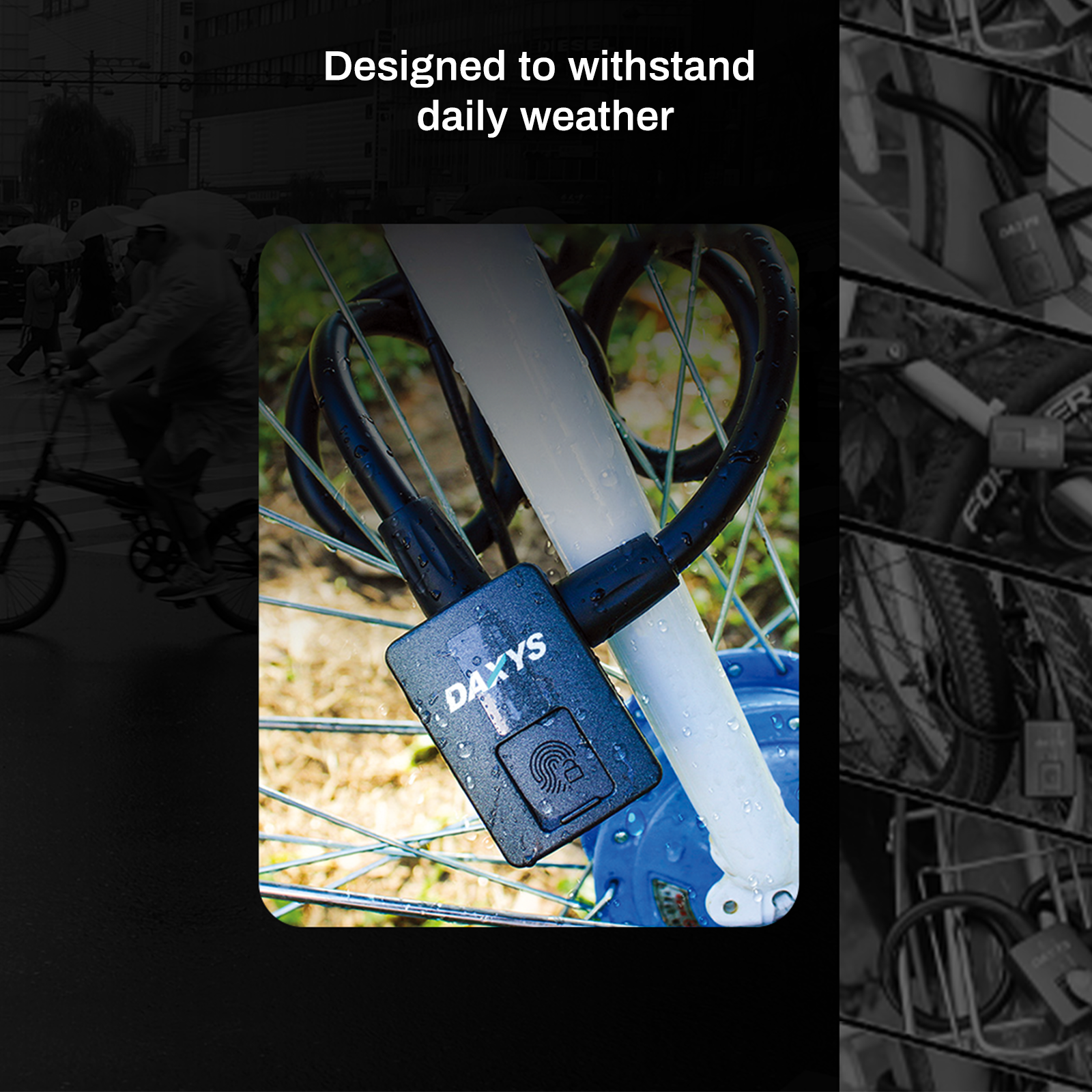 Daxys Fingerprint Cable Lock