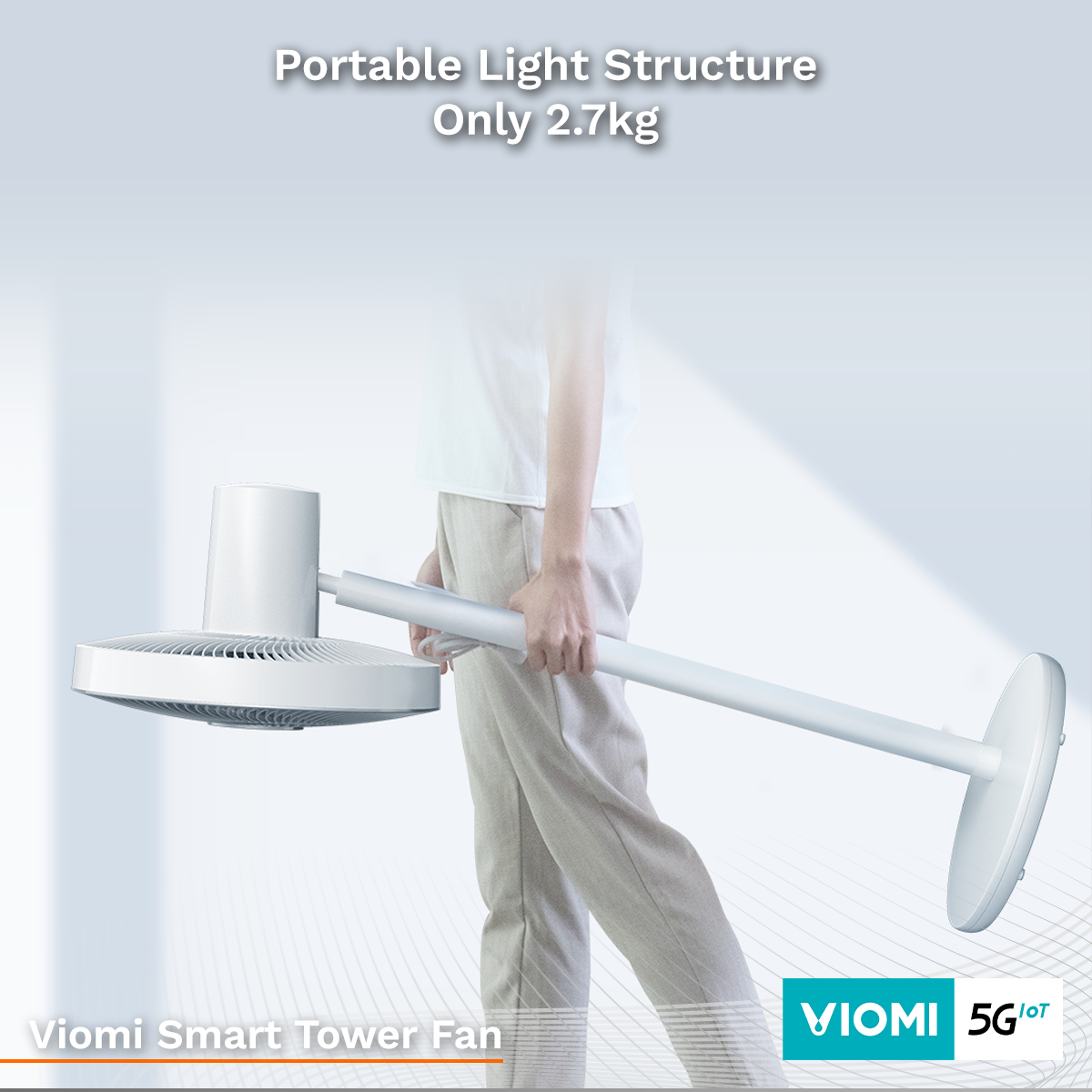 Viomi Smart DC Tower Pedestal Fan
