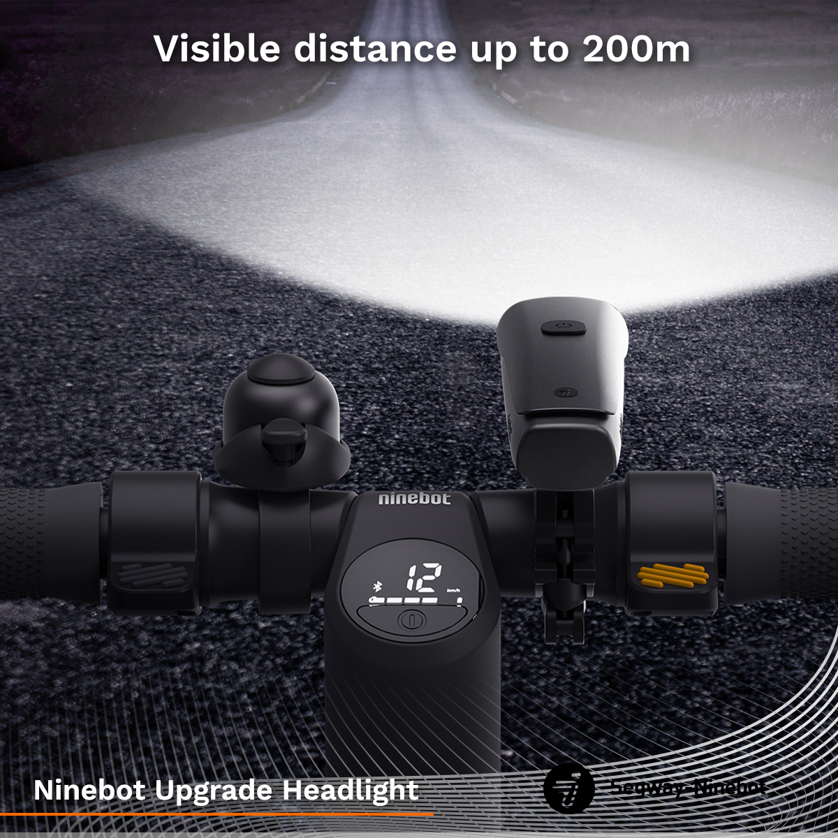 Segway Ninebot Scooter Upgrade Headlight