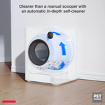 OPEN BOX-Pet Marvel Smart Self Cleaning Cat Litter Box