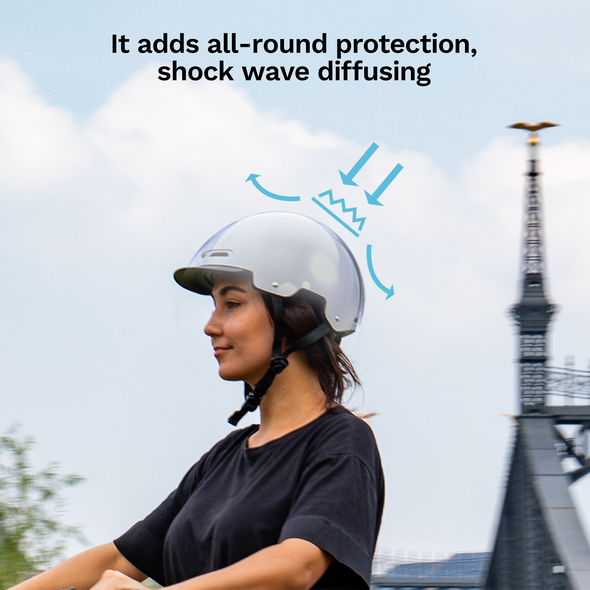 Daxys Street Helmet One Size Fits All-Dark Blue