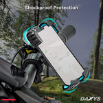 Daxys Street Helmet (Slate Gray), Daxys Head Light 1200LM & Daxys Phone Holder bundle