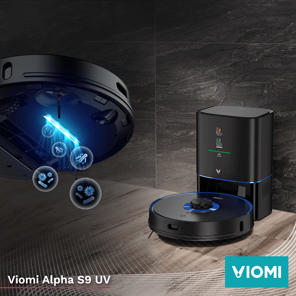 Viomi S9 UV Alpha Robot Vacuum New version of S9 Panmi Shop