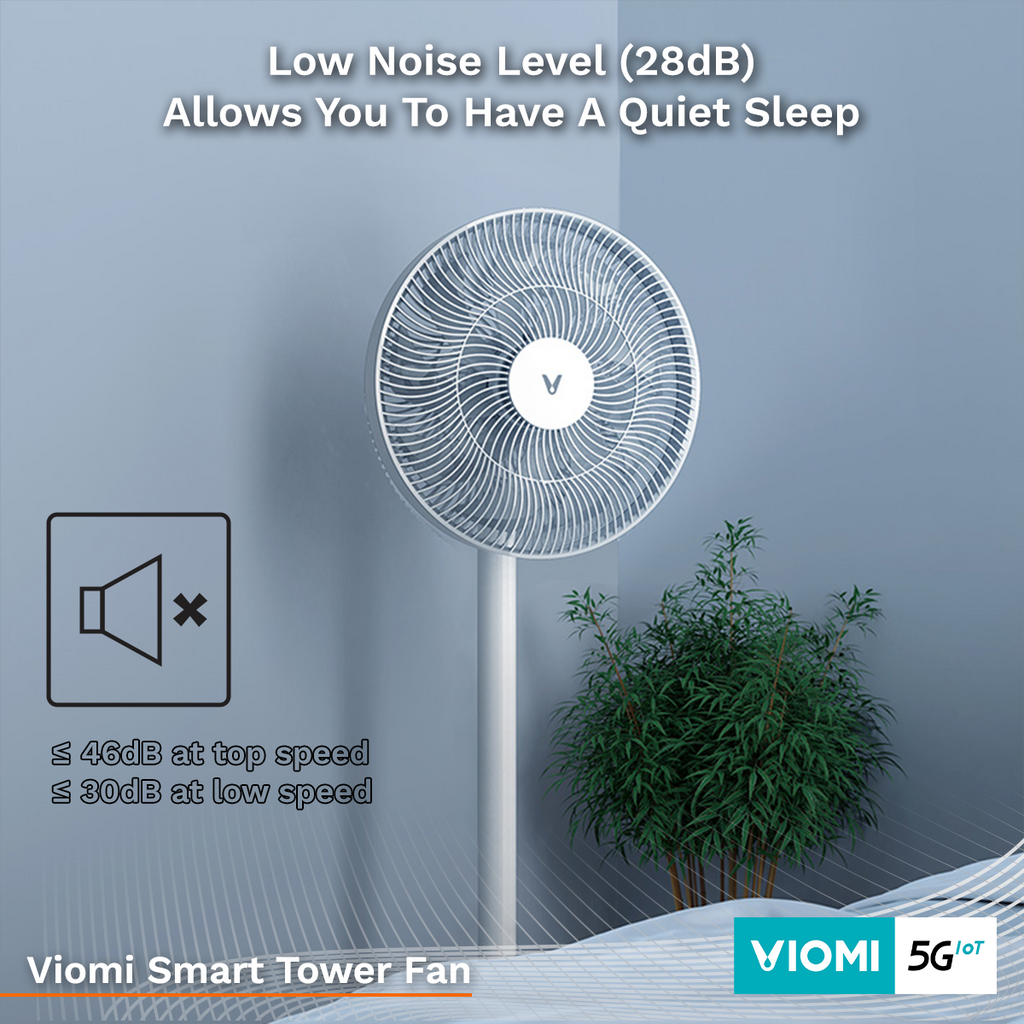 Viomi Smart DC Tower Pedestal Fan – Panmi Shop