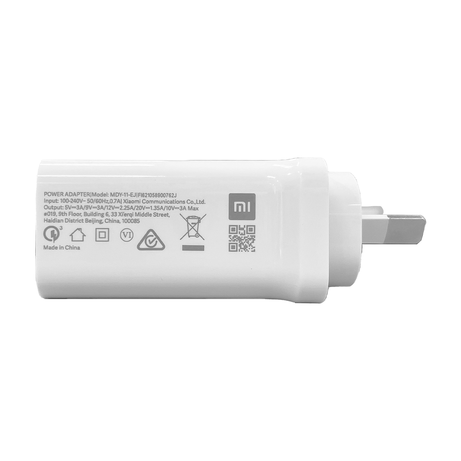 Xiaomi 30W Fast Charger QC 3.0 3-Pack